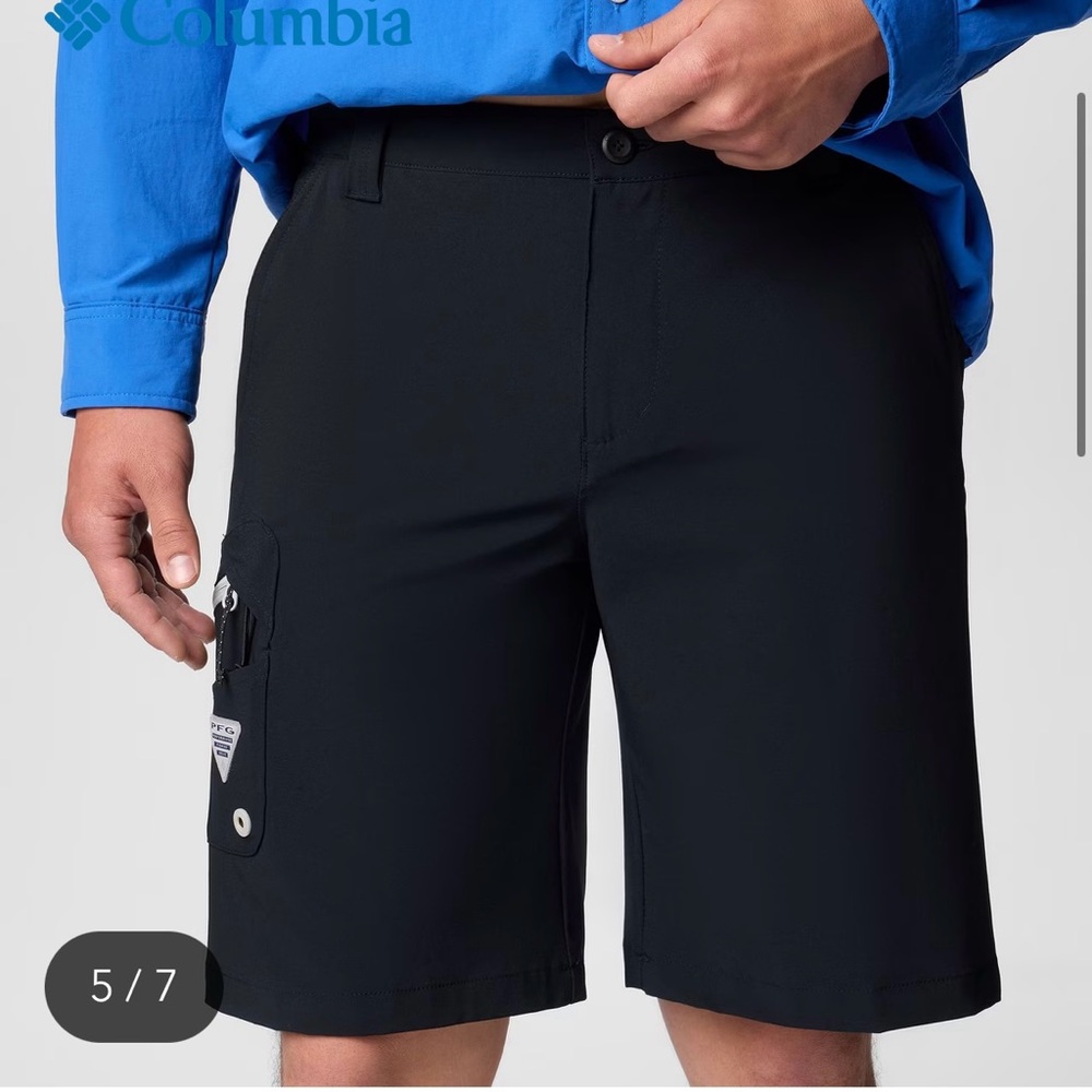 Men's Columbia PFG Terminal Tackle™ II Shorts 36 Black
